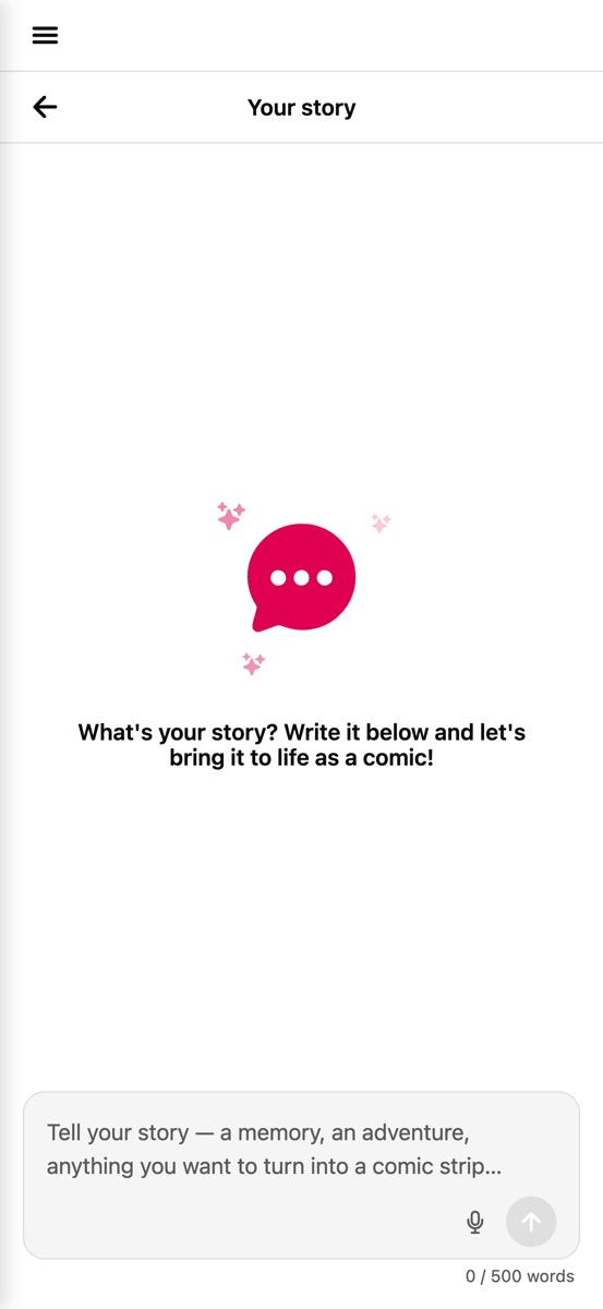 Mobile preview of step 1